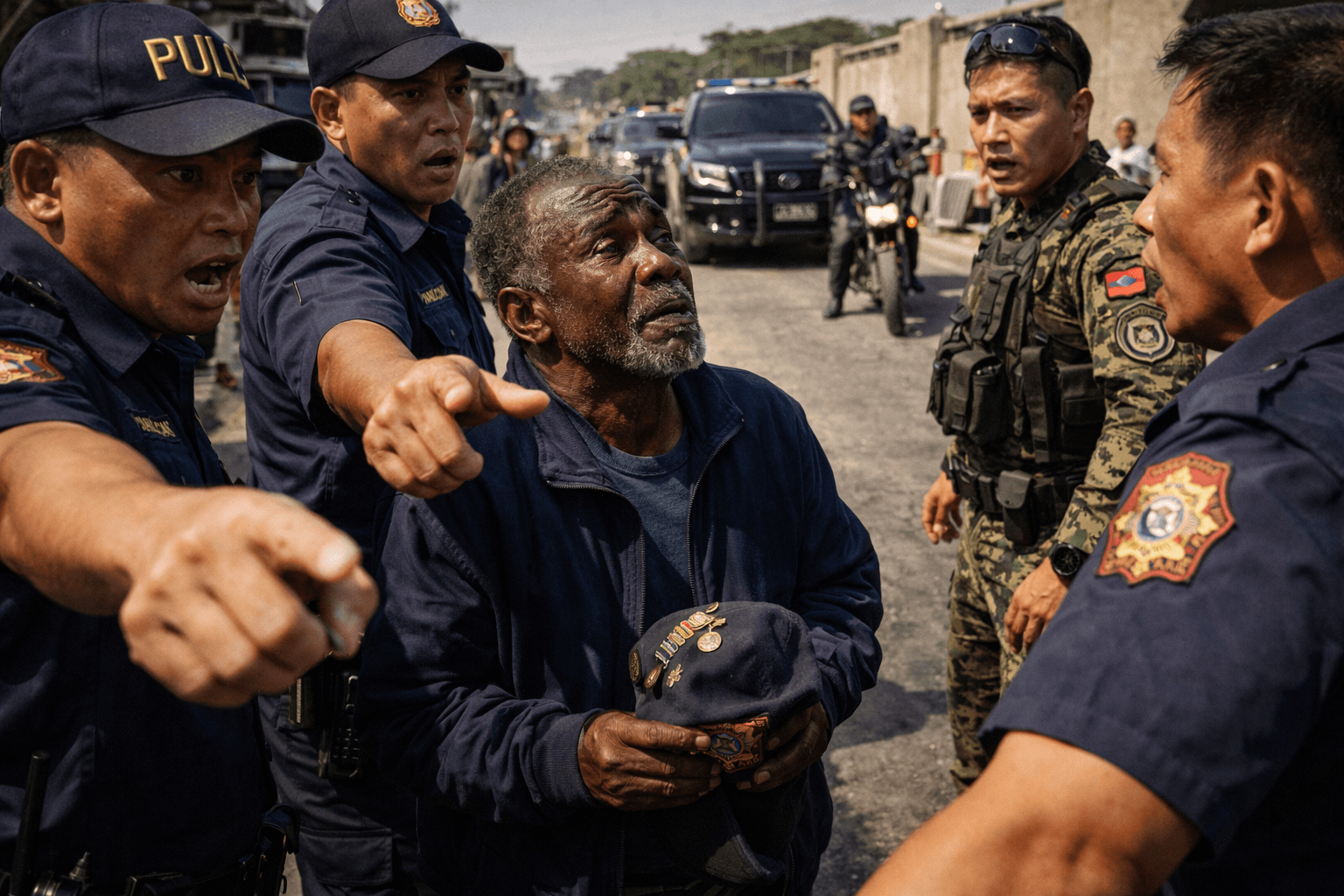 Matandang Black Veteran, Inapi ng Pulis—Di Nila Alam, Anak Niya ang ...