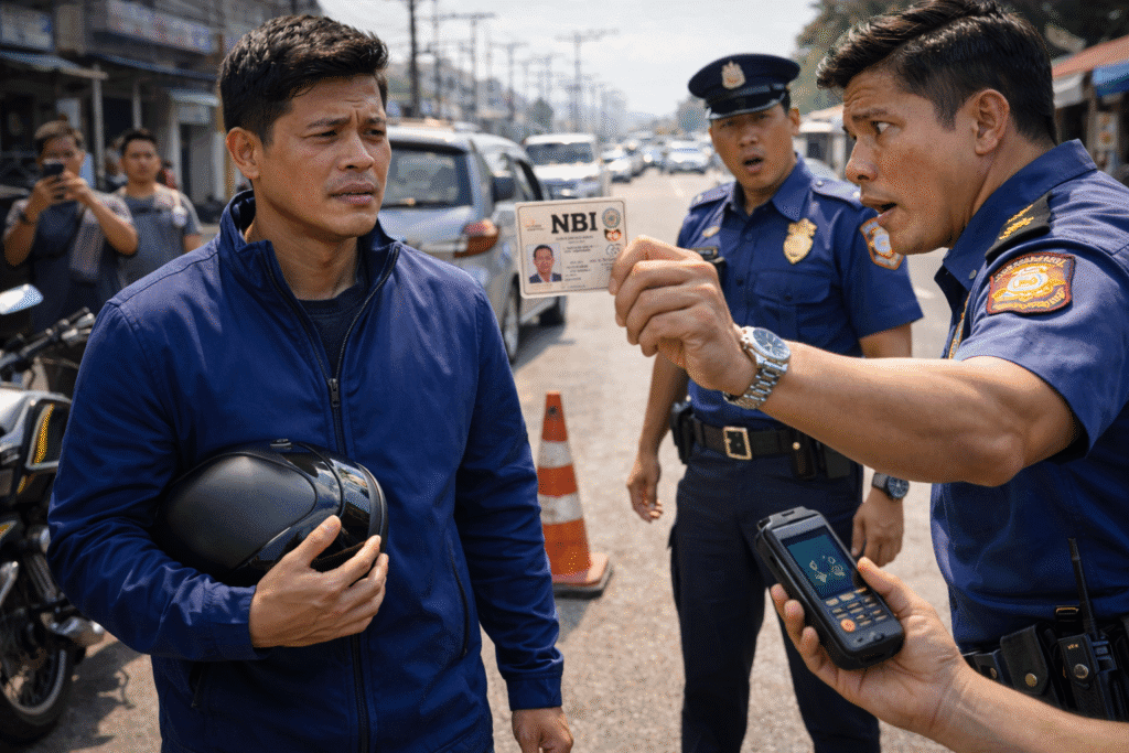 Pinara ang binata sa checkpoint—pero nang makita ang ID… NBI pala ...