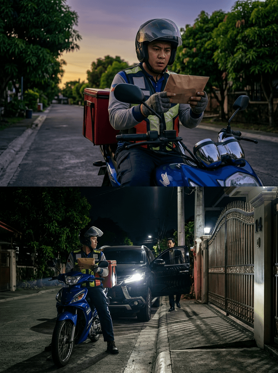 Ang Rider ITINIGIL NG RIDER ANG DELIVERY MATAPOS MAPANSIN ANG ADDRESS—PAGKATAPOS ...